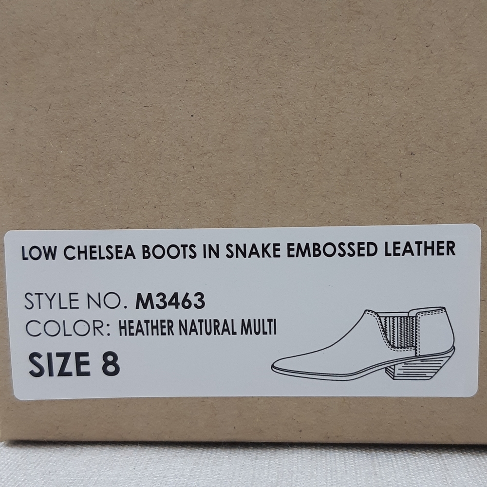 MADEWELL LOW CHELSEA BOOTS IN SNAKE EMBOSSED LEATHER - Picture 15 of 16